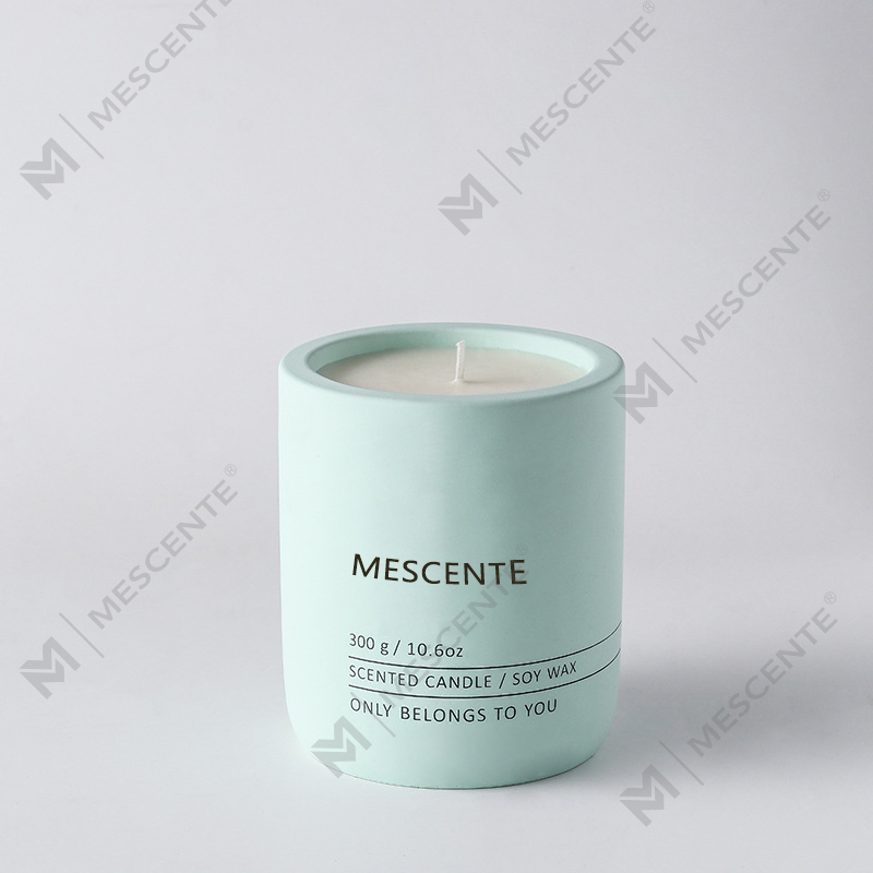 M&Scent op maat gemaakte decoratieve luxe massage private label kristalkeramische Woodwick geurende sojawaskaars