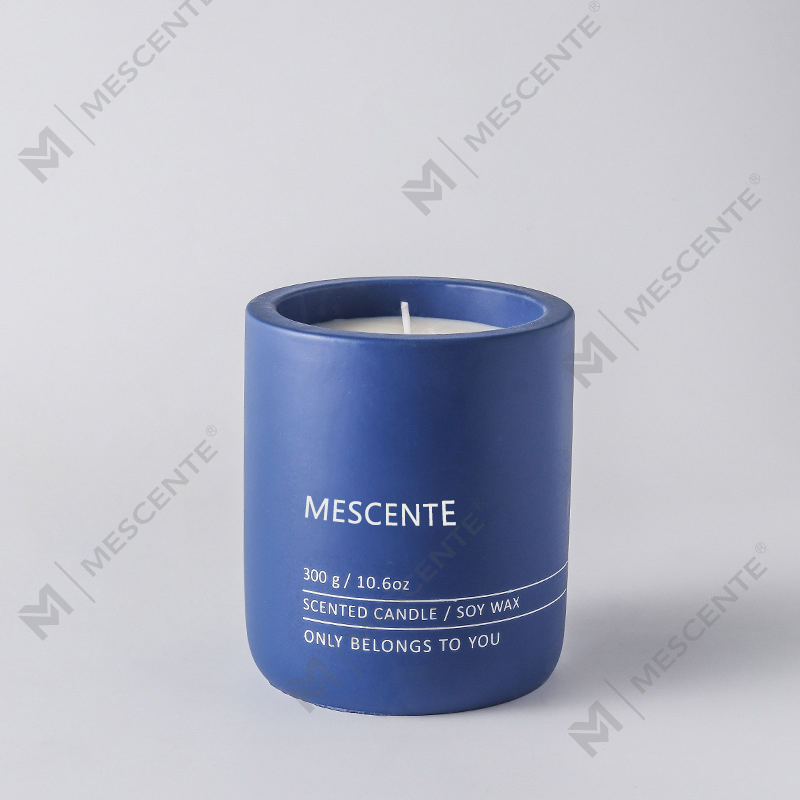 M&Scent op maat gemaakte decoratieve luxe massage private label kristalkeramische Woodwick geurende sojawaskaars