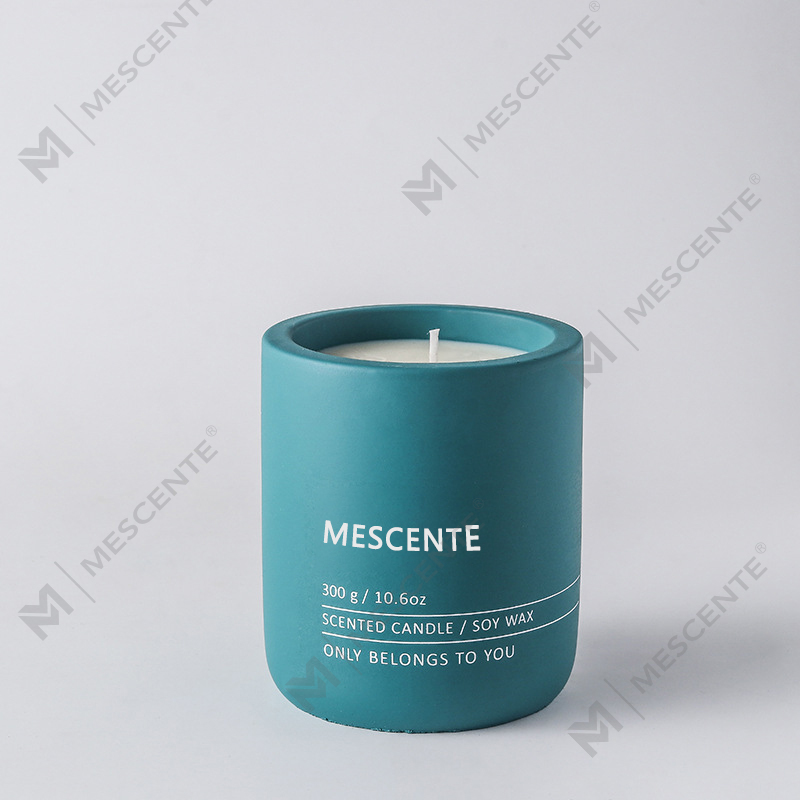 M&Scent op maat gemaakte decoratieve luxe massage private label kristalkeramische Woodwick geurende sojawaskaars