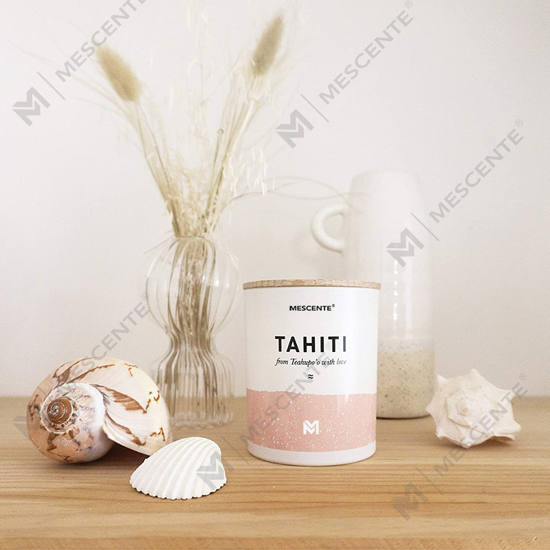 M&Scent groothandel goedkope luxe private label decoratieve bloem geurende sojawas pijlerkaarsen cadeauset