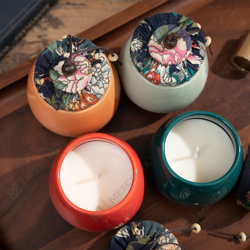 M&Scent luxe decoratie bulkbestelling keramische pilaar aromatherapie paraffinekaars