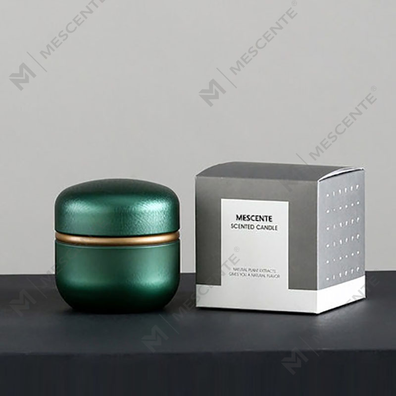 M&Scent op maat gemaakte decoratieve luxe private label Woodwick geurkaars van sojawas