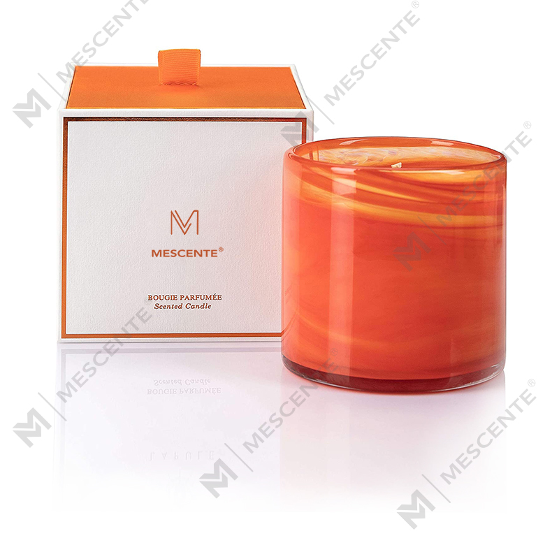 M&Scent Groothandel op maat gemaakte grote luxe koffie lavendel sterke geurkaarsen cadeauset in bulk