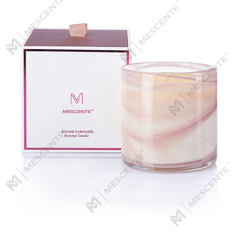M&Scent Groothandel op maat gemaakte grote luxe koffie lavendel sterke geurkaarsen cadeauset in bulk