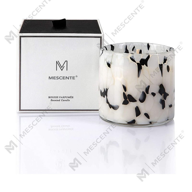 M&Scent Groothandel op maat gemaakte grote luxe koffie lavendel sterke geurkaarsen cadeauset in bulk