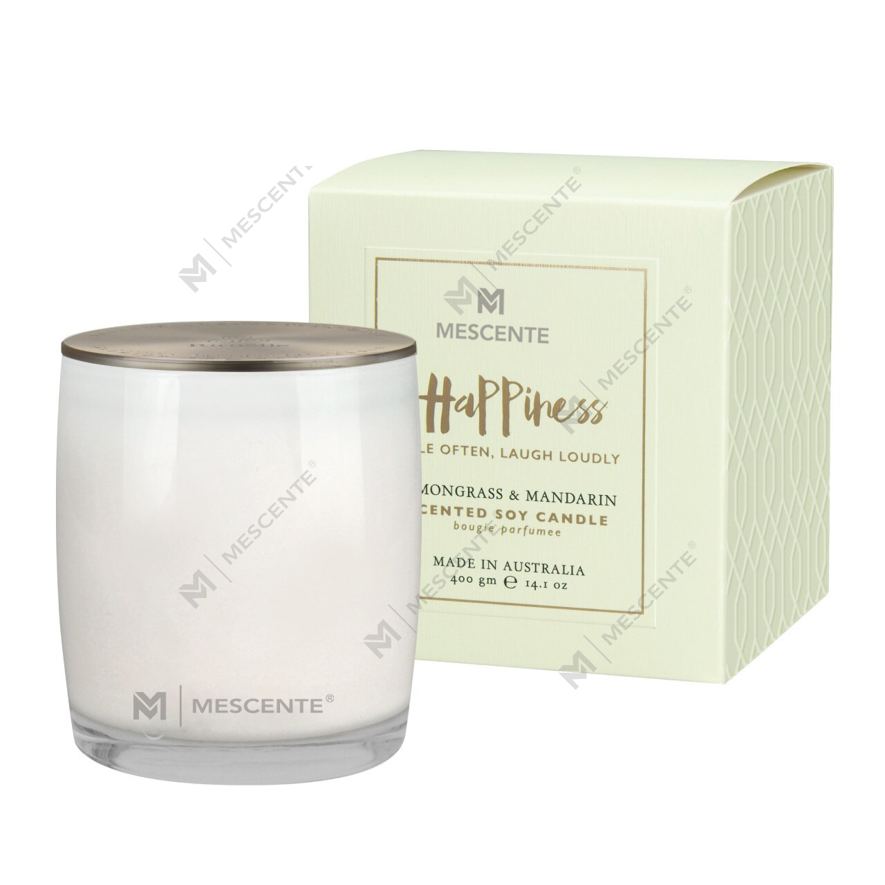 M&Scent Grote glazen fles Home Essentials Aroma Rietverspreider Cadeauset met rotanstokjes