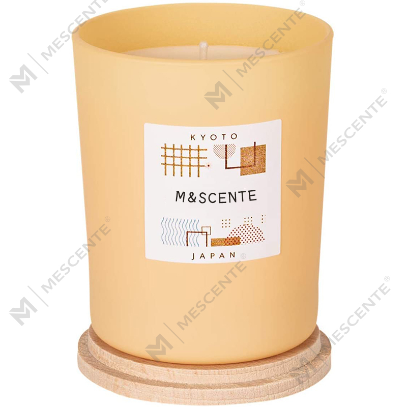 M&Scent op maat gemaakte private label gekleurde geurkaarsen van sojawas
