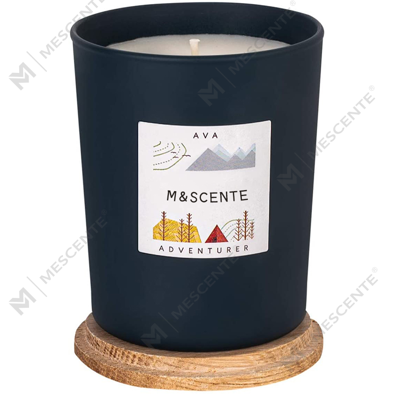 M&Scent op maat gemaakte private label gekleurde geurkaarsen van sojawas