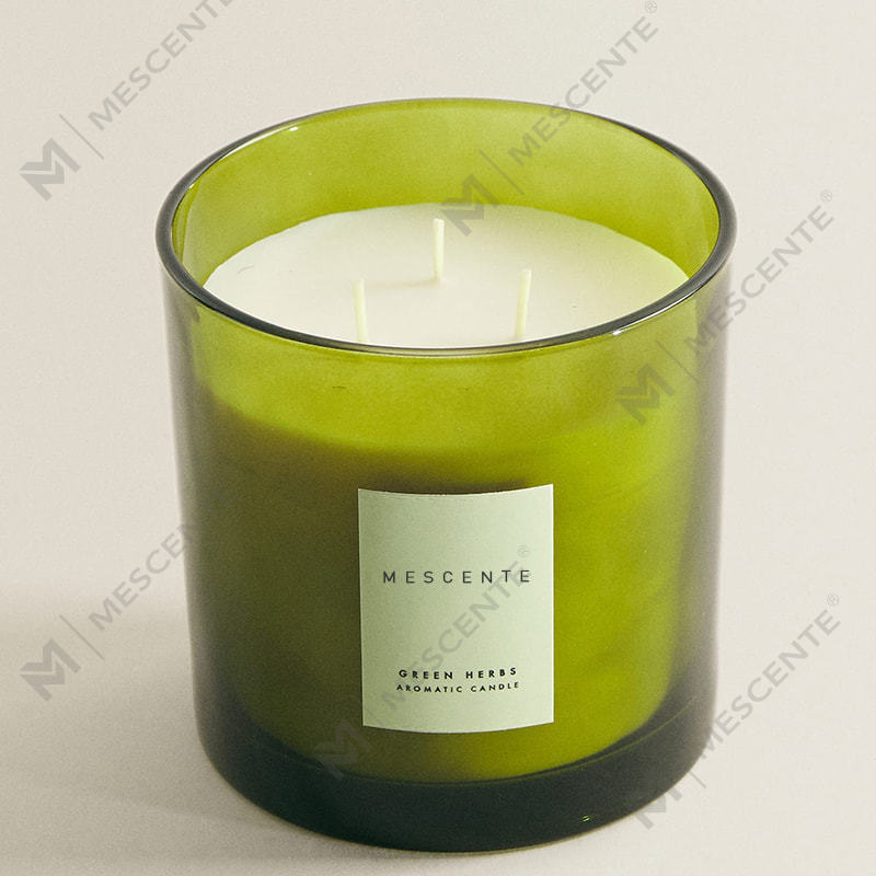 M&Scent Party Relax geurkaars van sandelhout, hervulbare herenkaarsen A29273
