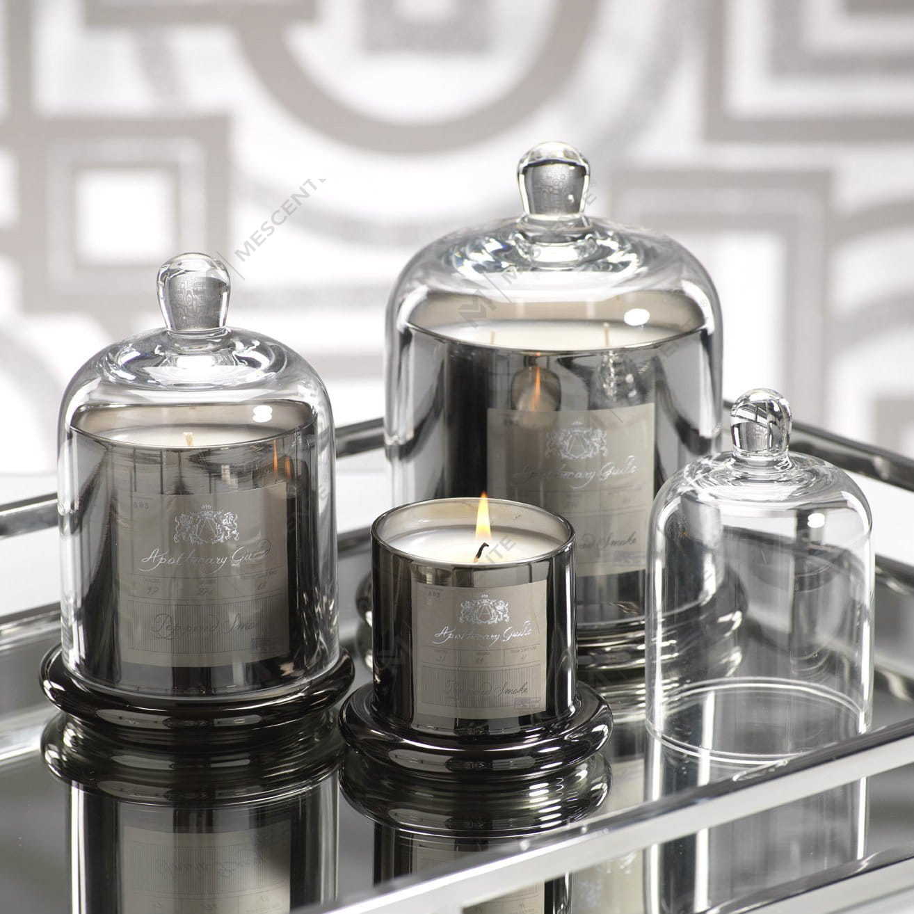 M&Scent Decoratieve Romantische Bruiloft Stolp Glazen Koepel Cover Geurkaars A29275