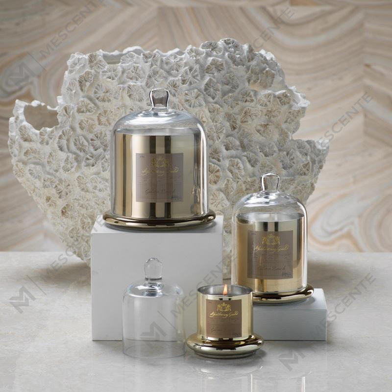 M&Scent Decoratieve Romantische Bruiloft Stolp Glazen Koepel Cover Geurkaars A29275