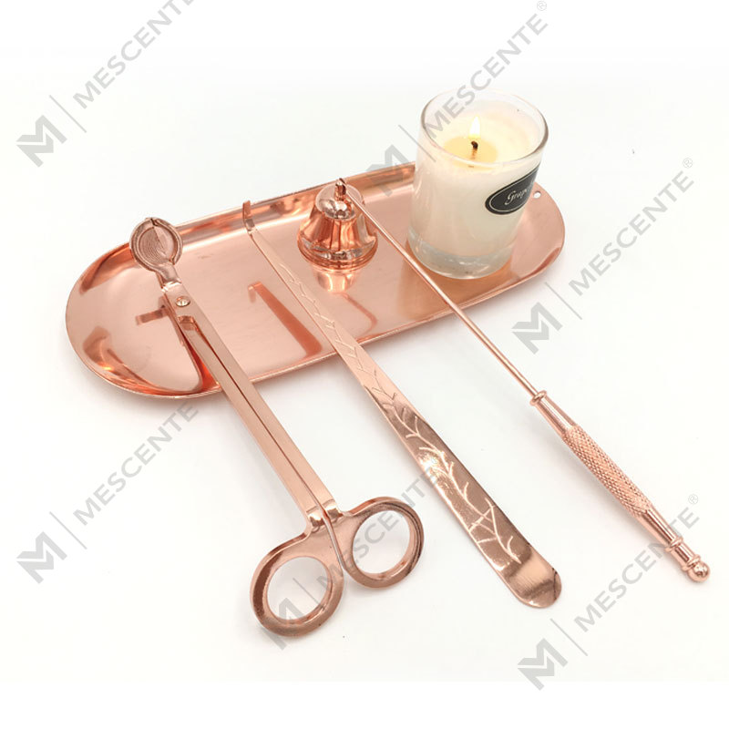 Mescente 4-in-1 kaarsendover, lonttrimmerdipperset A99133-3