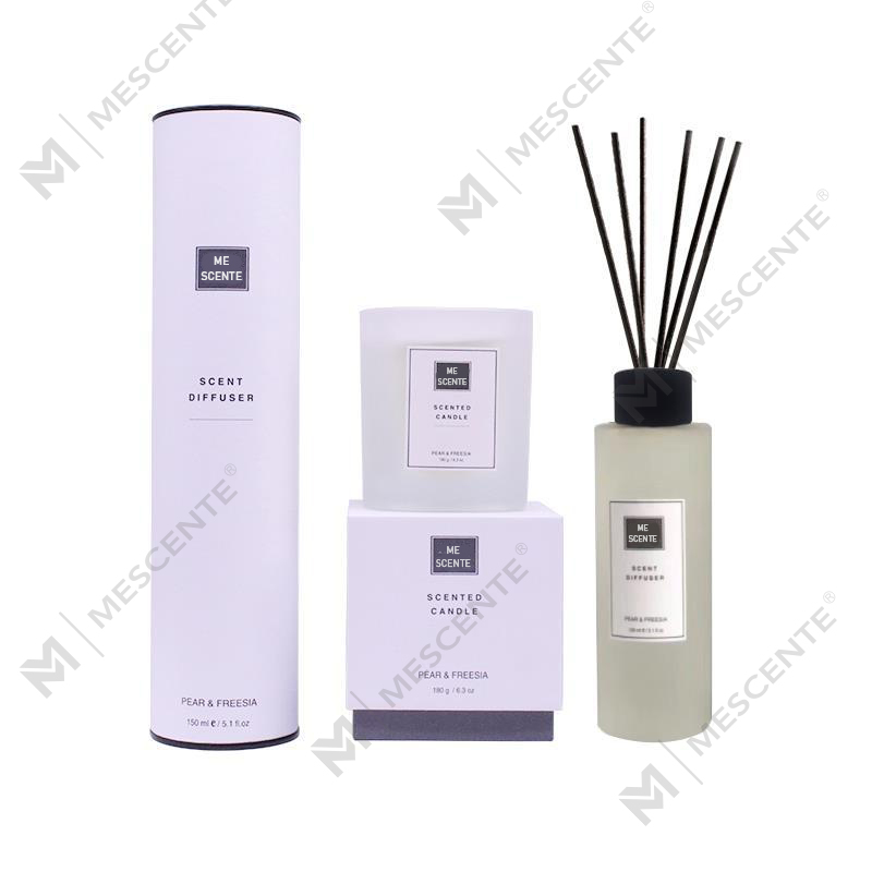150 ml geurverspreider voor thuis, cadeauset met geurkaars A99189