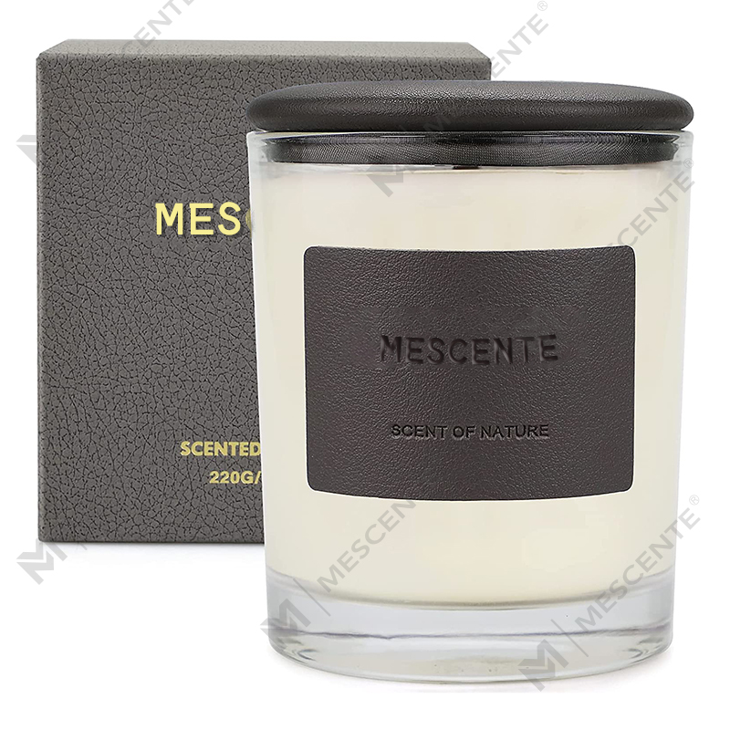 M&Scent Groothandel Mooie gerecycleerde glazen potten Kaarsen in China, Relax Candle