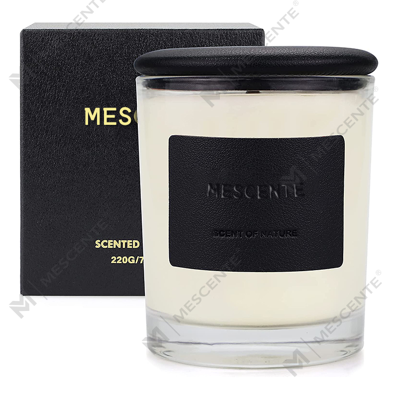 M&Scent Groothandel Mooie gerecycleerde glazen potten Kaarsen in China, Relax Candle