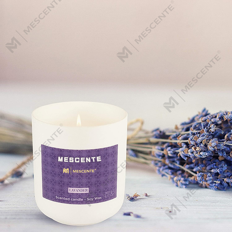 M&Scent Mason Jar Mini Kaarsen op Sojabasis, Luxe Verpakking Marmeren Kaars Sojawas