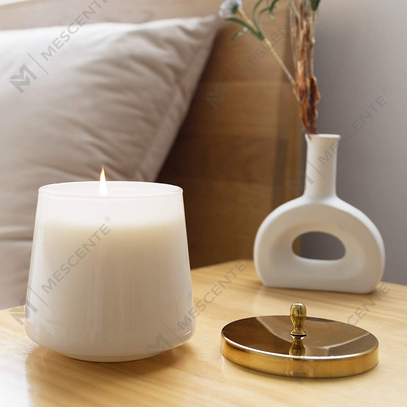 M&Scent 100% natuurlijke aromatherapie boekgeurende sojakaars voor thuis, grote potten kaarsen geparfumeerd