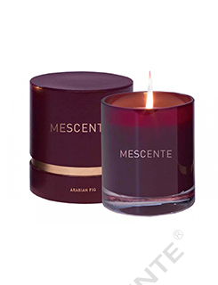 M&S cent Custom Luxury Matte Glass Wick geurkaars 100 uur, geurkaarsen met private label