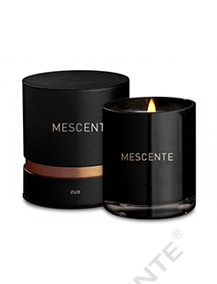 M&S cent Custom Luxury Matte Glass Wick geurkaars 100 uur, geurkaarsen met private label