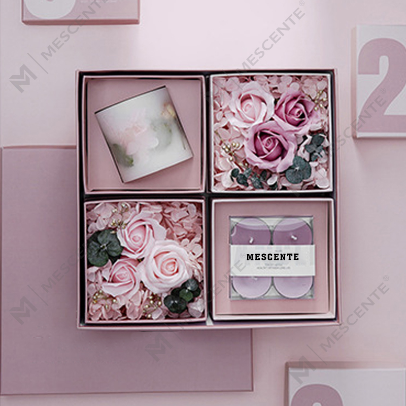 M&Scent Groothandel Luxe natuurlijke sojawas theelichtkaarsencadeauset