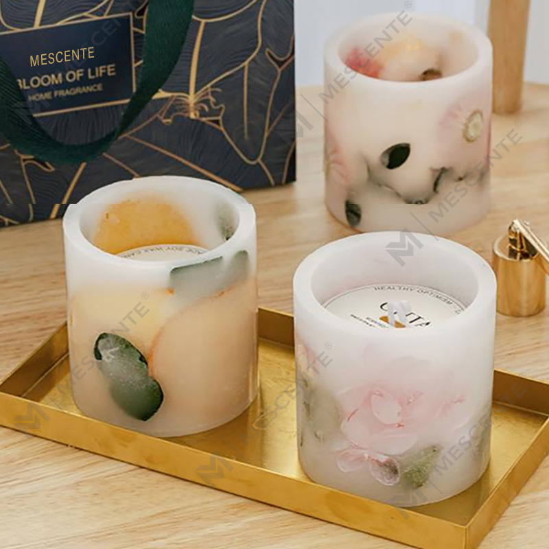 M&Scent Groothandel Luxe natuurlijke sojawas theelichtkaarsencadeauset
