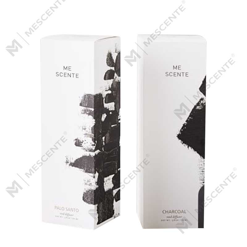 Mescente Luxe 180ml op maat gemaakte glazen fles etherische olie rietverspreider voor hotels