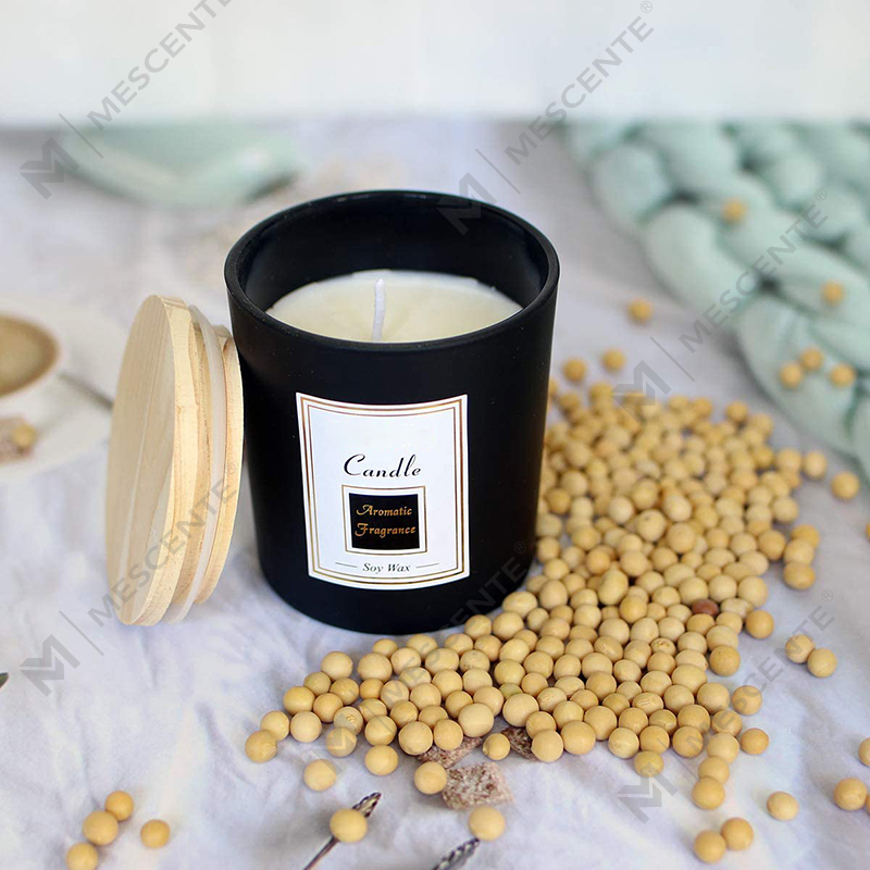 M&Scent handgemaakte bedrukte sojakaarsen, sandelhout muggenafstotende kaars