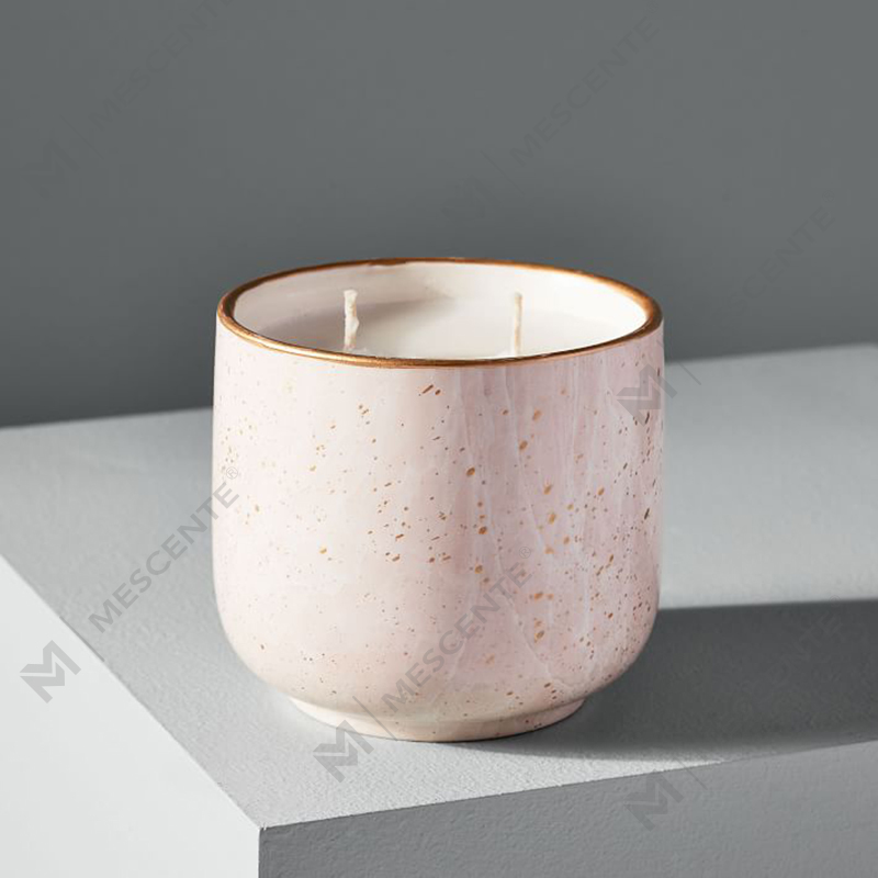 M&Scent Biologisch Private Label 2 lonten Soja Constellations Bad- en Lichaamswerk Koffie Geurkaarsen Cadeauset