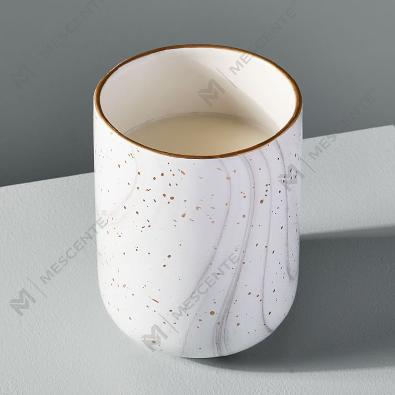 M&Scente witte keramische elektrische geurkaarswasverwarmer voor spa en aromatherapie