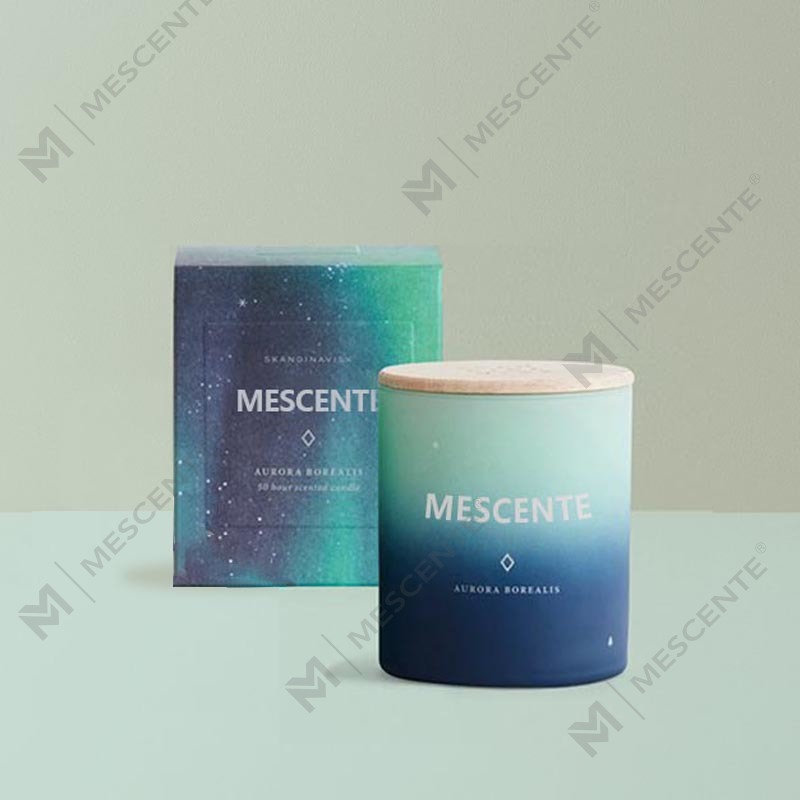 M&Scent op maat gemaakte private label woondecoratie geurkaarsen in glazen pot