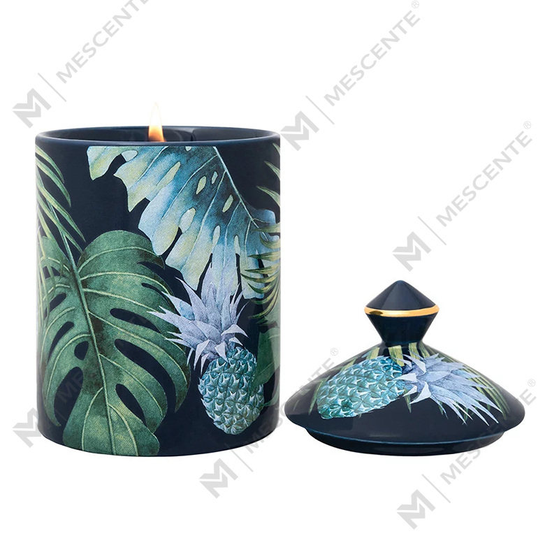 M&Scent Special Design Colour Urban Botanics Tumbler Kaars met vouwdoos