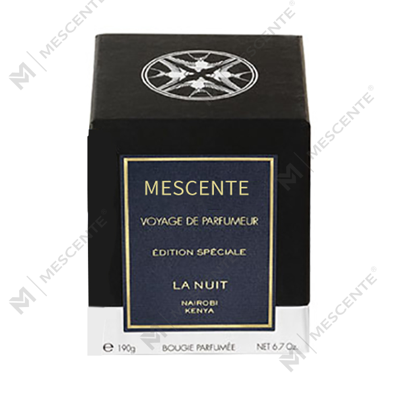 M&Scent Handgemaakte luxe glazen houder Pillar Vanille geurkaars met kristallen