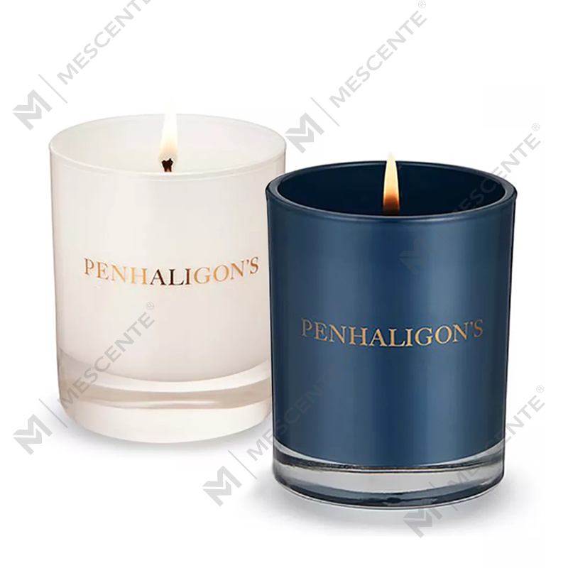 Groothandel luxe private label spirituele genezing kristal chakra geurende sojawas aromatherapie geurkaarsen