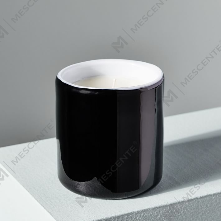 Groothandel luxe op maat gepersonaliseerde decoratieve verpakking glazen houder geurkaarsen