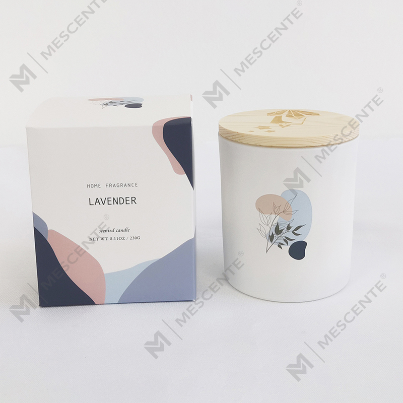 M&Scent Meerdere hoogwaardige 100% natuurlijke sojakaarsen met aromageur in glazen pot met deksel