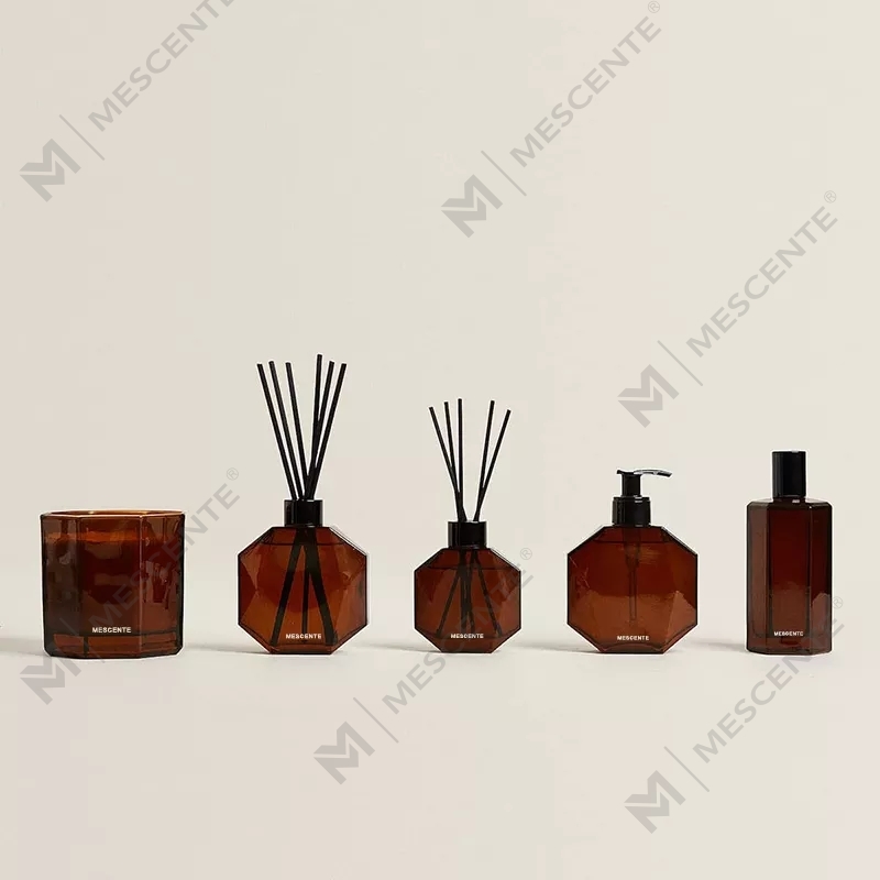 M&Scent op maat gemaakte luxe private label 200 ml 500 ml rietverspreider voor thuis met doos