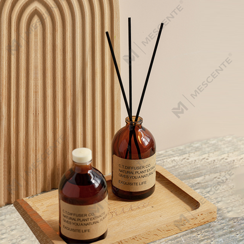 M&Scent luxe rietverspreider en geurkaarsenset voor thuis, met doosverpakking