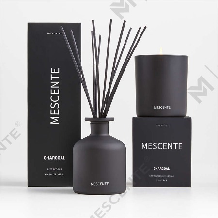 M&Scent groothandel luxe private label sojawas geurkaarsen met doosje