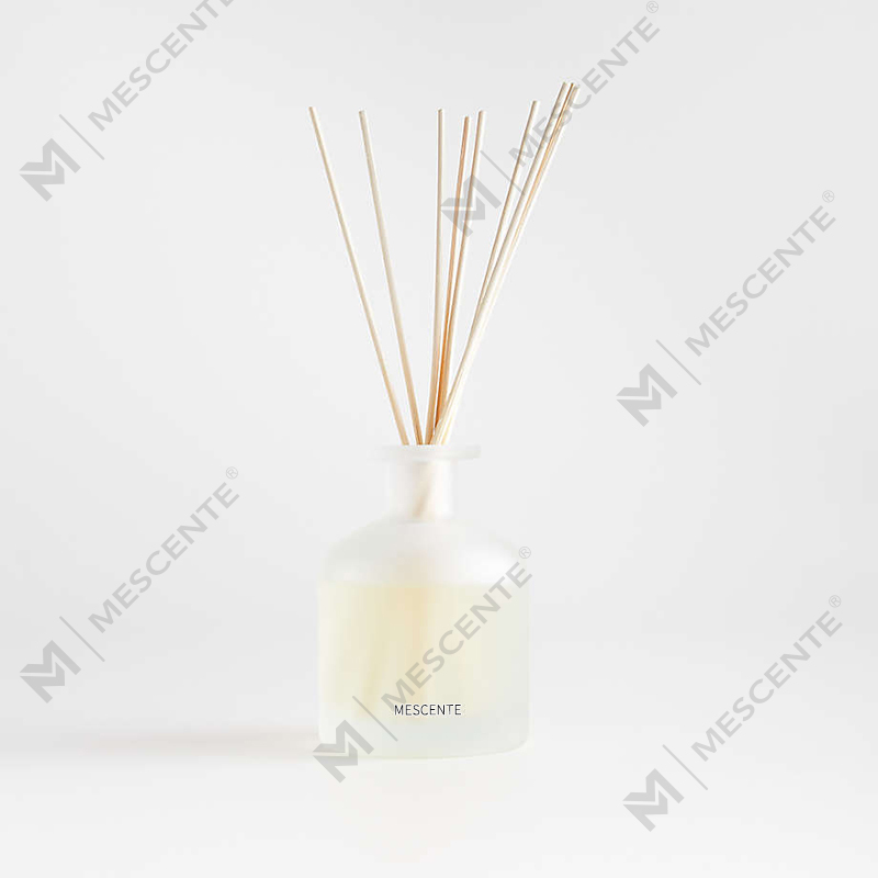 M&Scent luxe private label paarse kleur aroma-rietverspreider cadeauset met doos