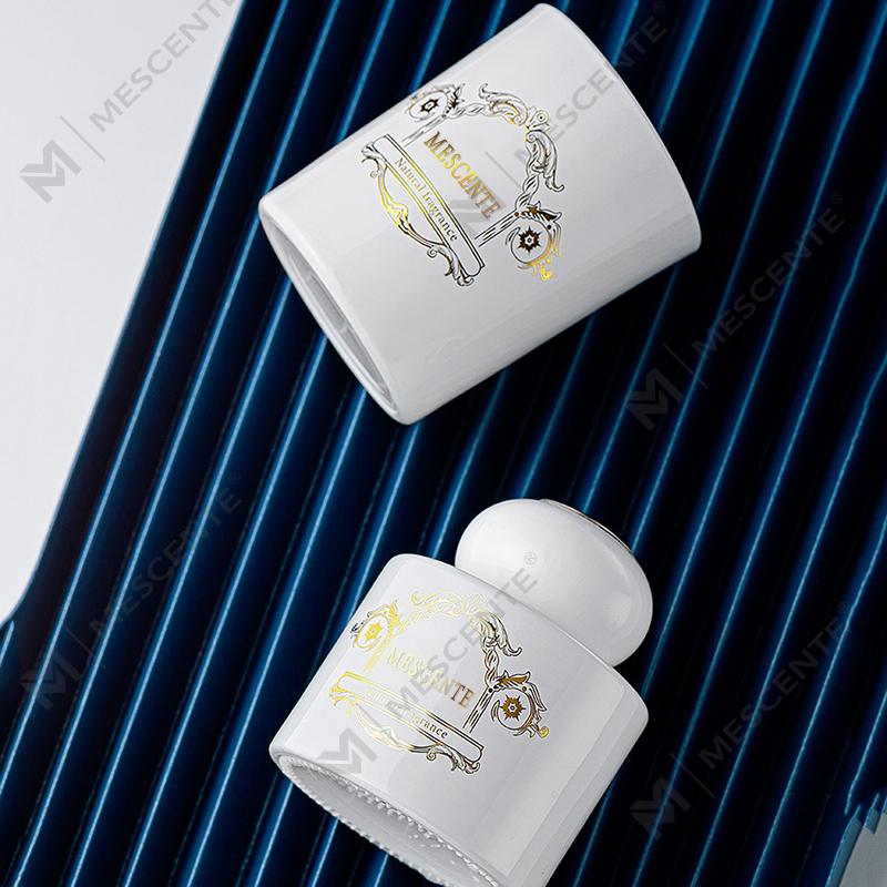 M&Scent luxe private label kaars aroma geurkaars rietverspreider met doosverpakking
