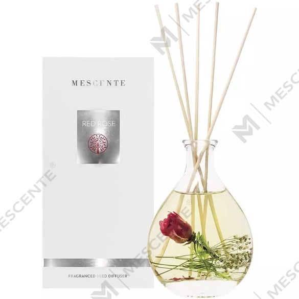 M&Scent groothandel luxe private label glazen fles rotanstok rietverspreidersets met stop
