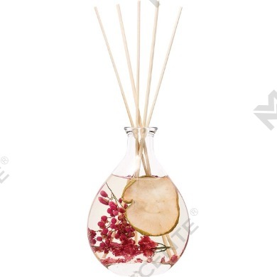 M&Scent groothandel luxe private label glazen fles rotanstok rietverspreidersets met stop