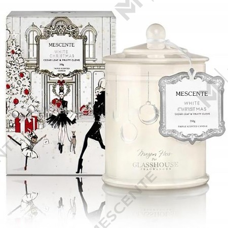 M&Scent groothandel luxe op maat gemaakte private label kerstkoepelvormige sojakaarsen met deksel